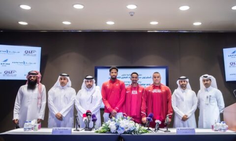 Aspetar and Qatar Athletics Federation - Group photo