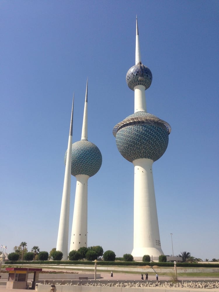 Kuwait water towers