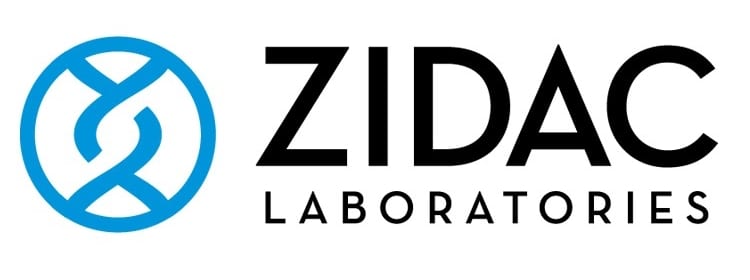 Zidac Laboratories. logo